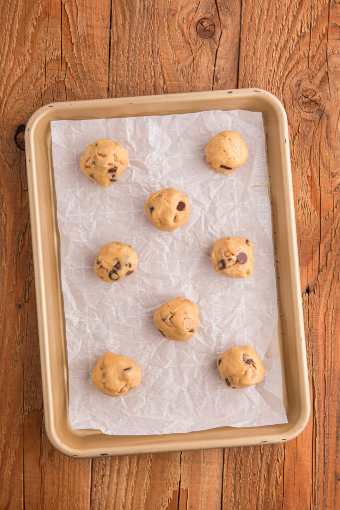 chocolate chip cookie dough