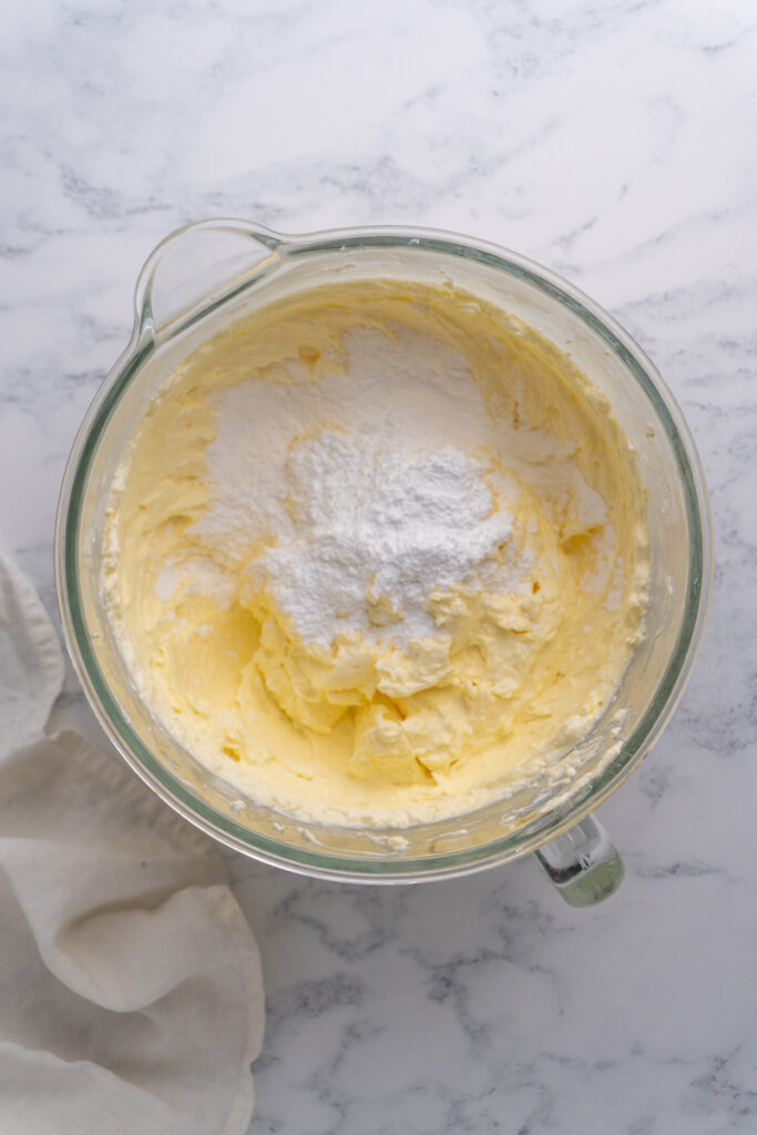 Cream Cheese Frosting in a bowl