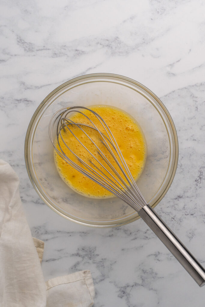 wet ingredients for a cake