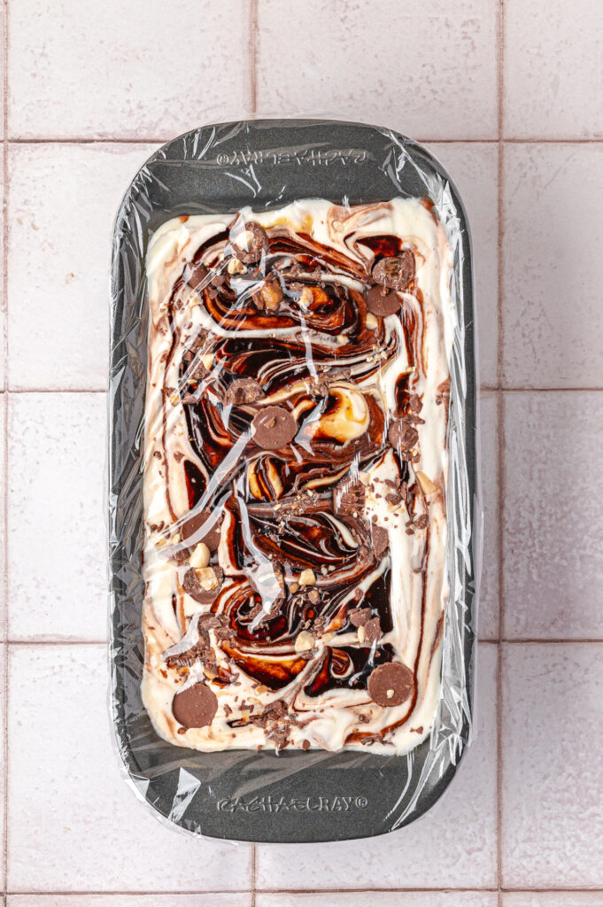 peanut butter cup ice cream swirl