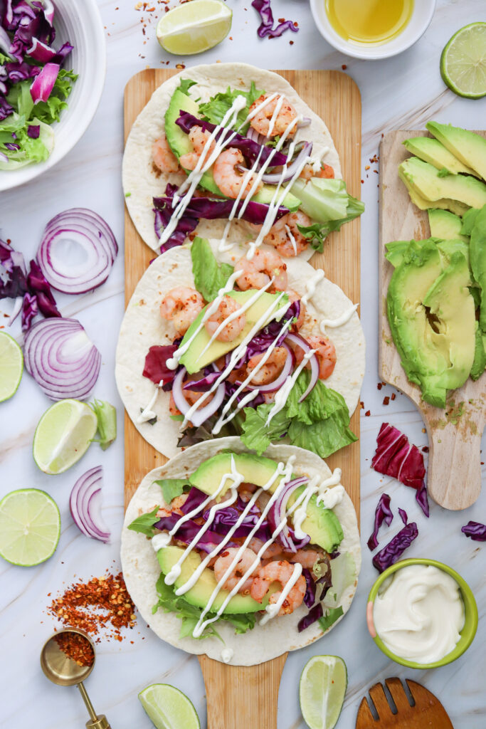 shrimp tacos