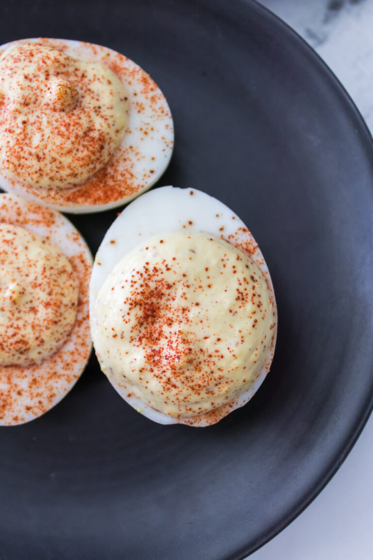 Deviled Eggs with Spicy Mustard