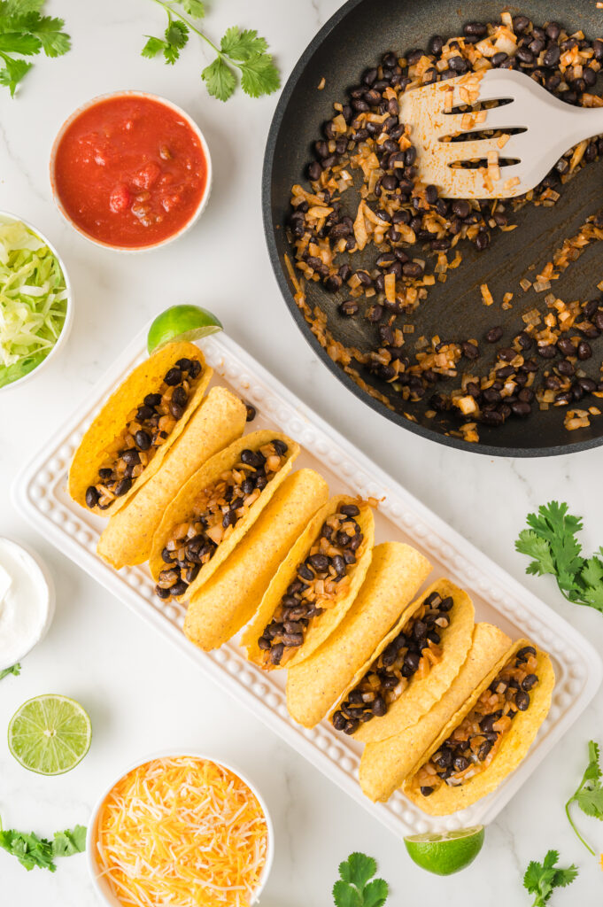 vegetarian tacos filling