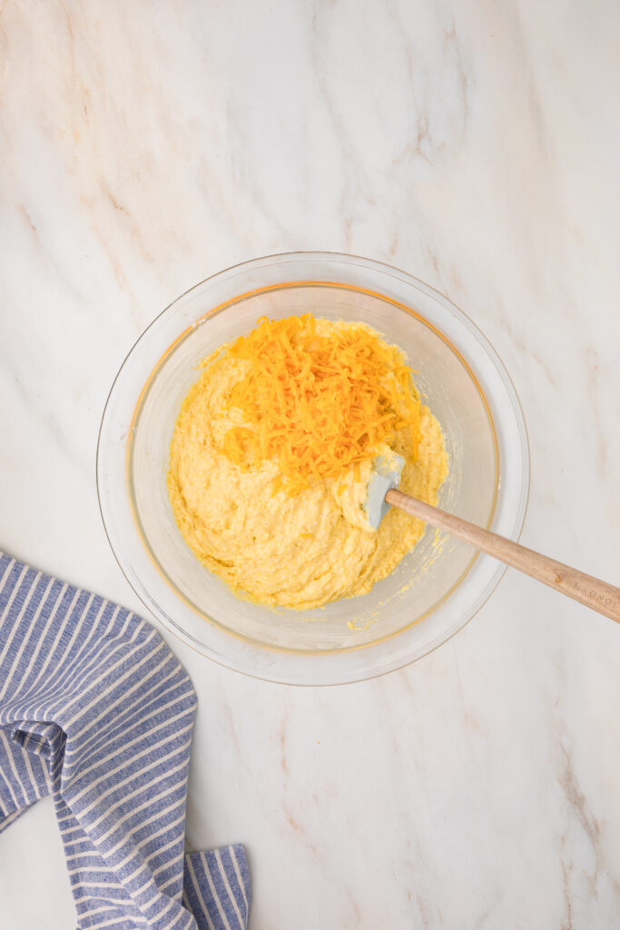 cornbread with cheddar