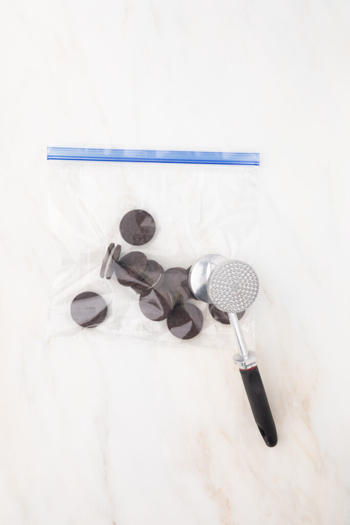 oreos in a zip bag