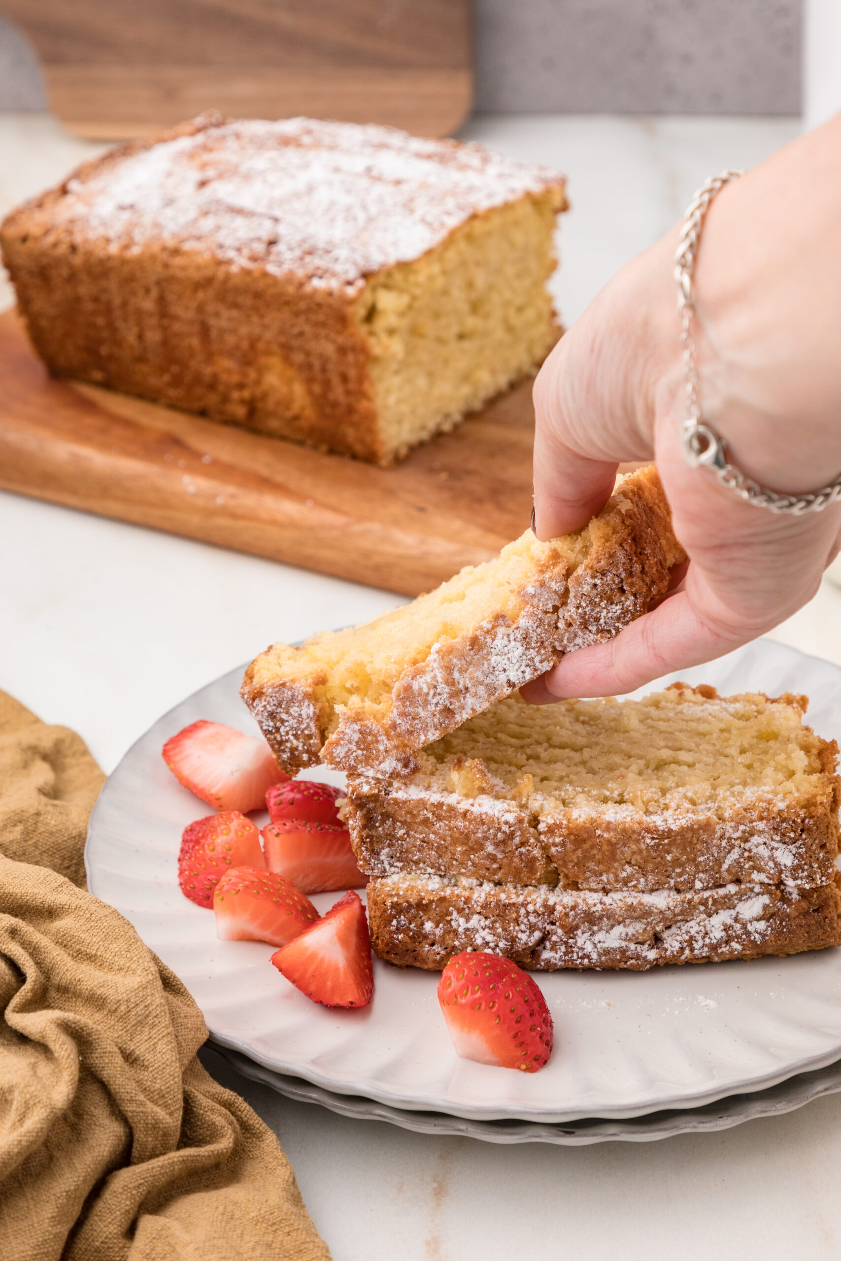 Sour Cream Loaf Cake