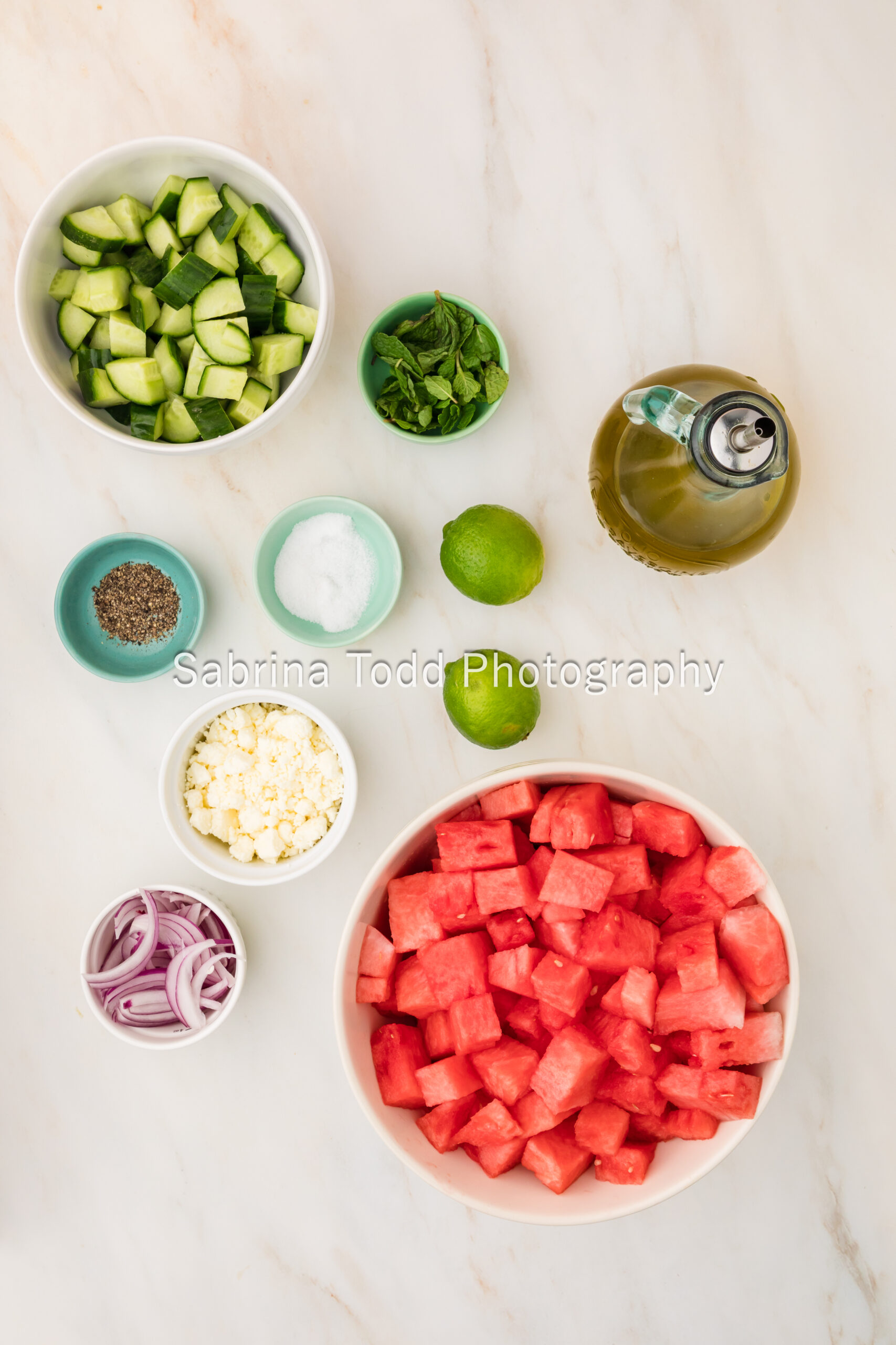 Watermelon Feta Salad - PLR Recipe - Image 3
