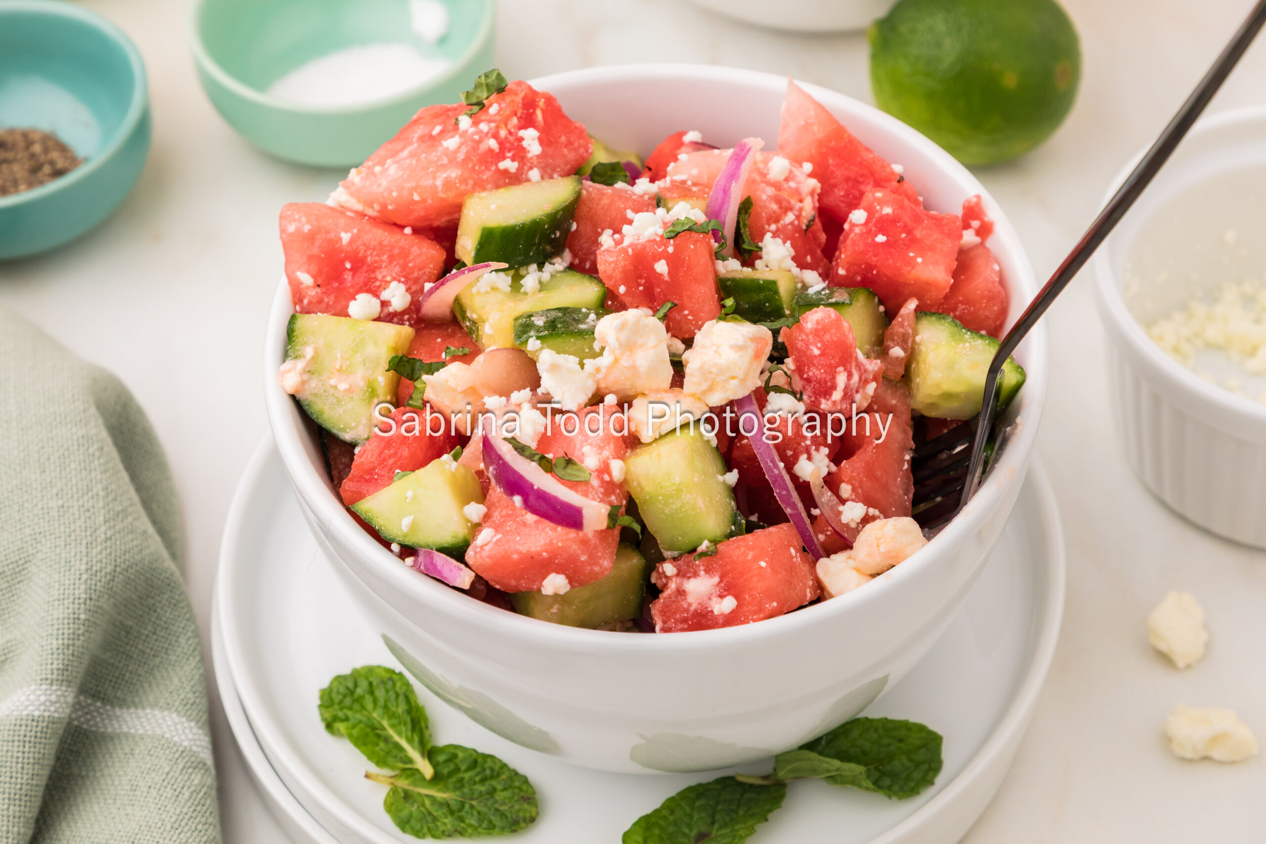 Watermelon Feta Salad - PLR Recipe - Image 13