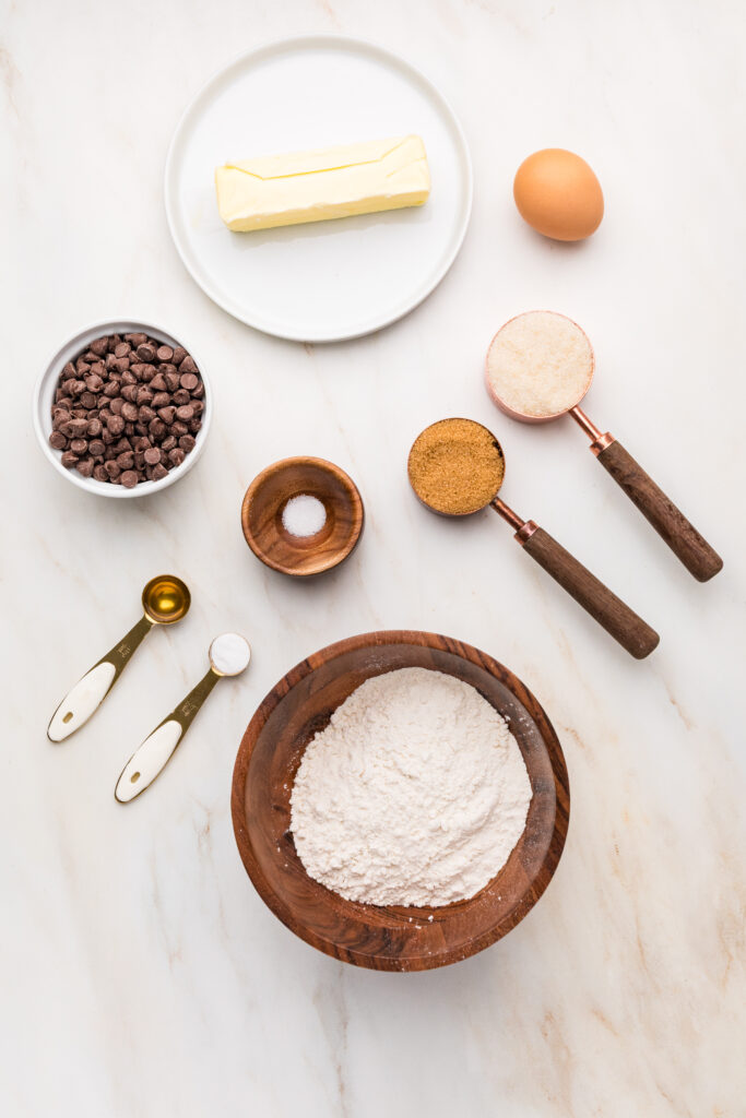 chocolate chip cookies ingredient list