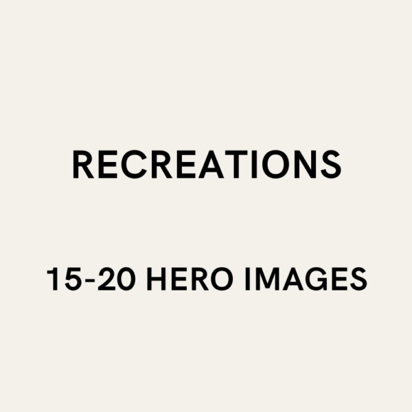 Recreations - Hero Images Only
